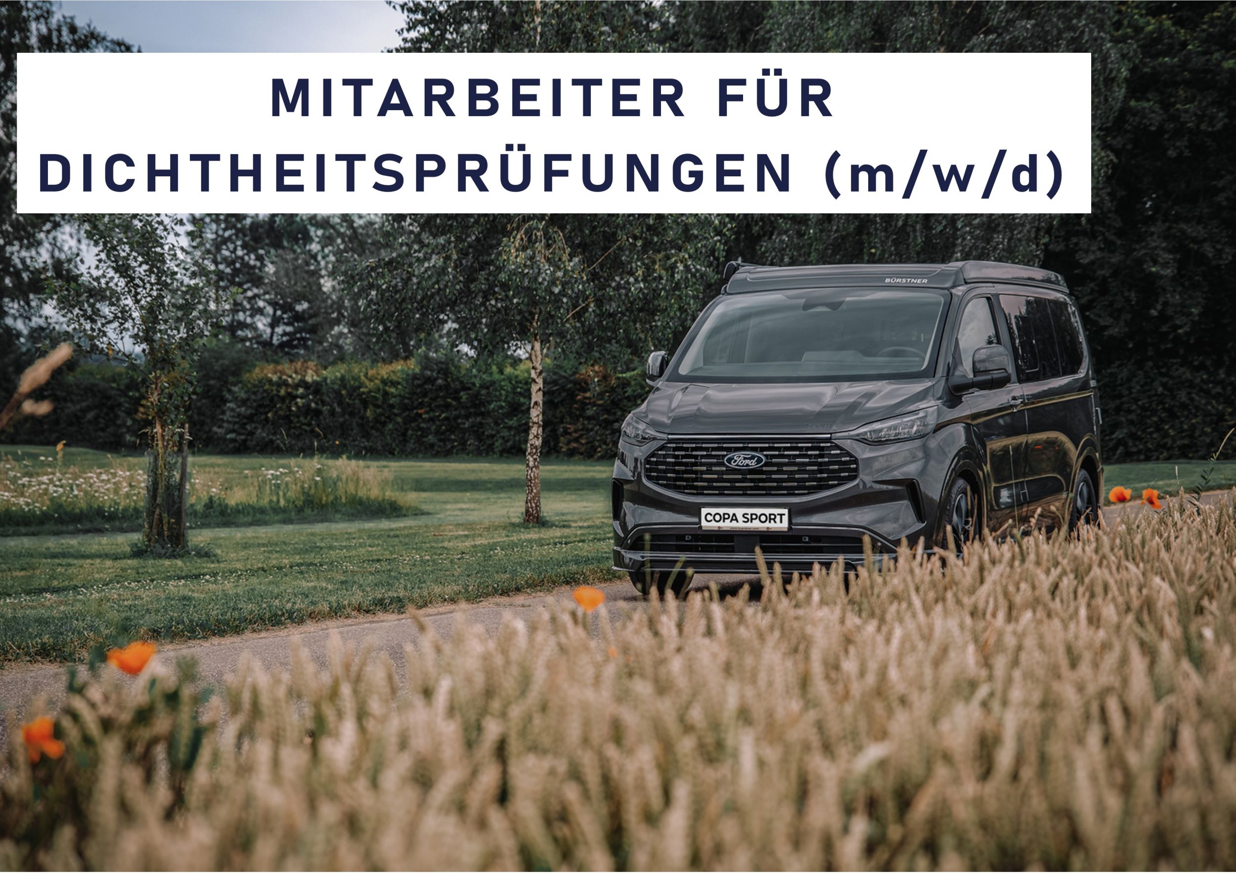 Wir suchen Mitarbeiter für Dichtheitsprüfungen (m/w/d)
