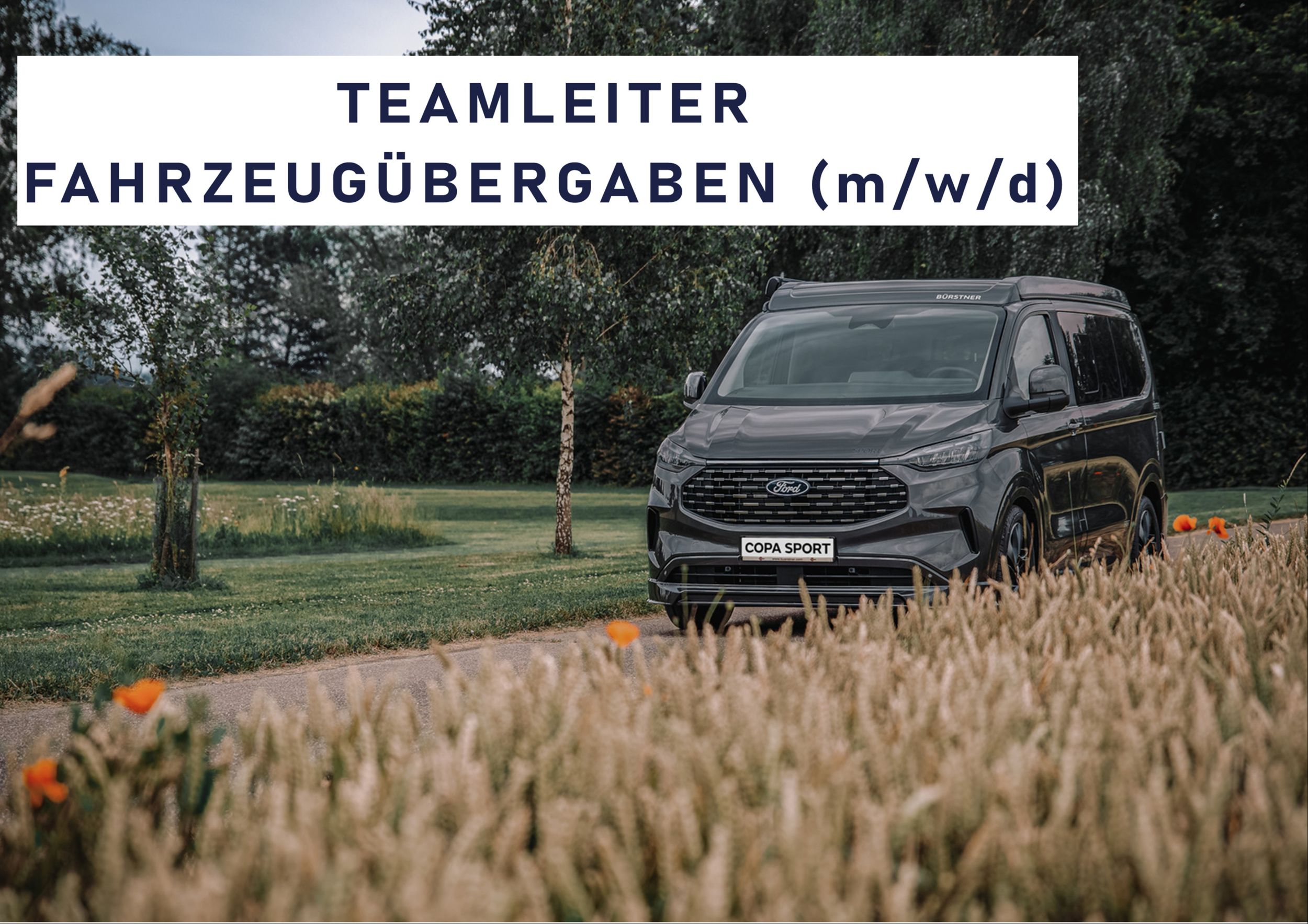 Teamleiter für Fahrzeugübergaben